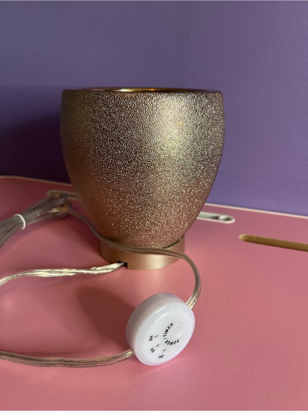 Yankee Candle Gold Scenterpiece